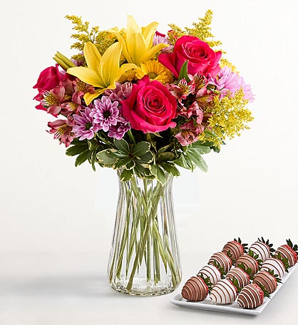 Fields of Europe® for Spring & Drizzled Strawberries