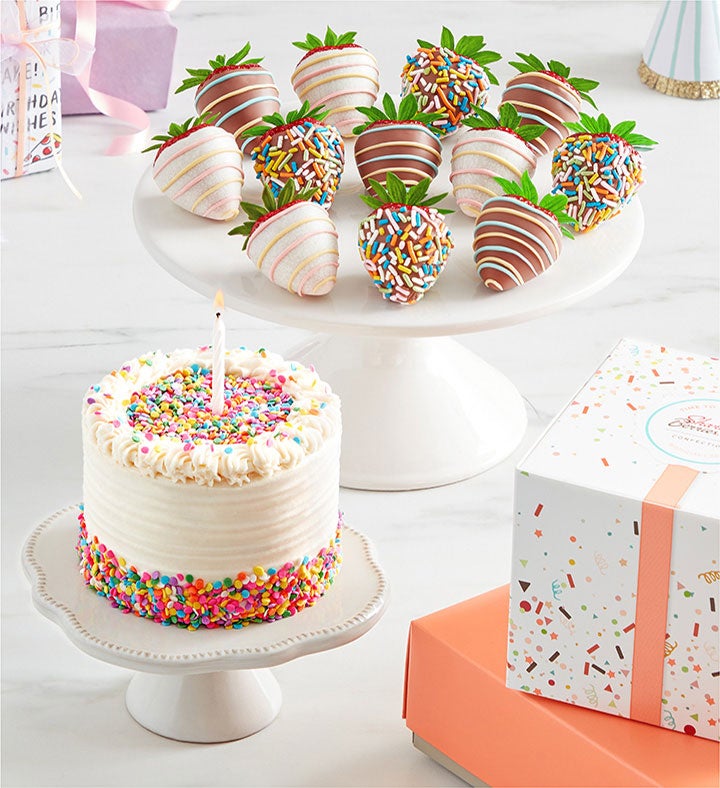 Time to Celebrate Birthday Cake™ with Birthday Strawberries