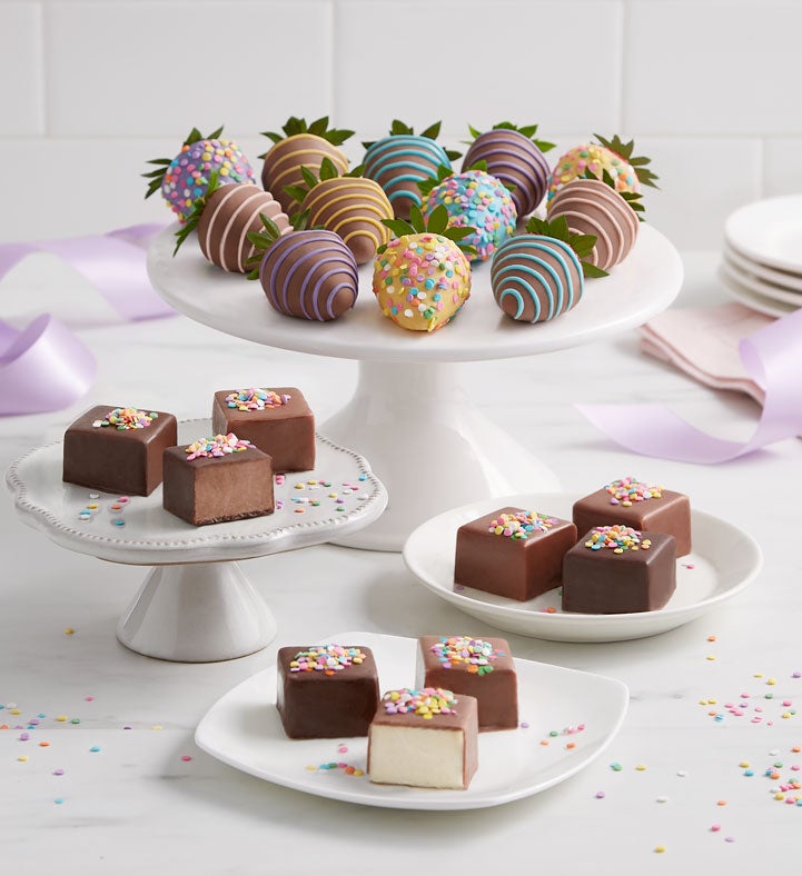 Celebration Cheesecake Bites™ With Springtime Strawberries